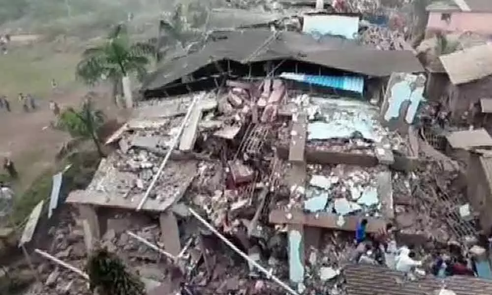 Maharashtra building collapsed