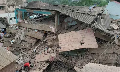 Raigad Building collapsed
