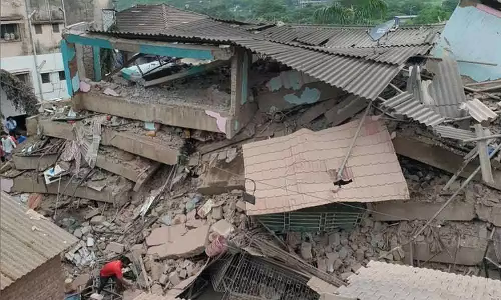 Raigad Building collapsed