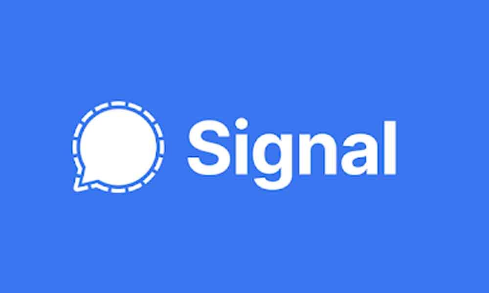 signal chatting app