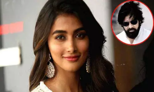 Pooja Hegde and Pawan Kalyan