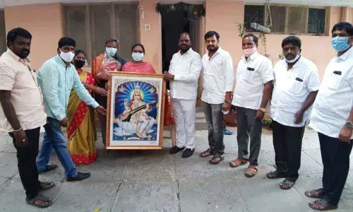 BJP felicitates National Best Teacher awardee