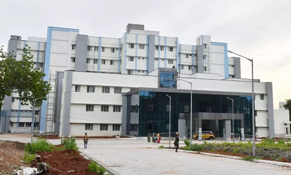 Covid-19 care facility at PMSSY Super-speciality Hospital