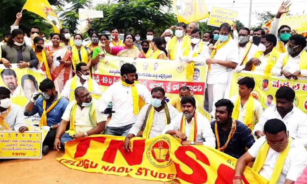 ‘Bring Corona care under Aarogyasri scheme’ says TDP