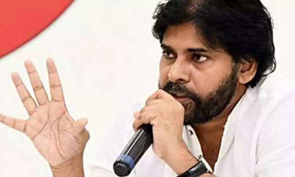 Jana Sena flays government over delay in payment of annuity