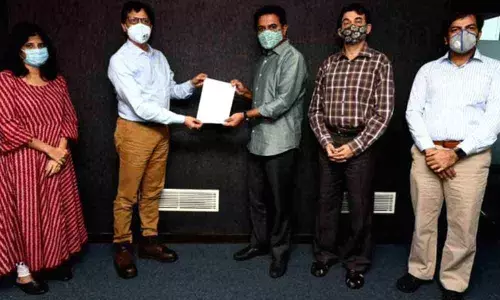 Microsoft India donated medical equipment to the Telangana government on Thursday