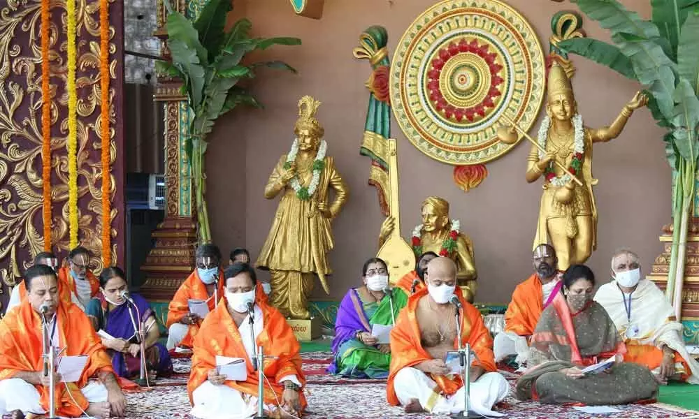 200 Vedic scholars render Sundarakanda Pathanam at Tirumala