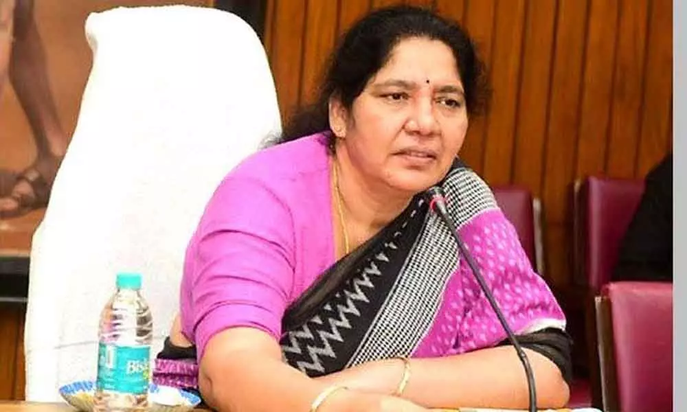 Minister for Women Development and Tribal Welfare Satyavathi Rathod