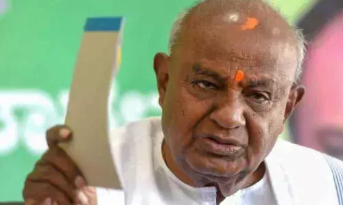 Former Prime Minister and JD(S) leader H D Deve Gowda