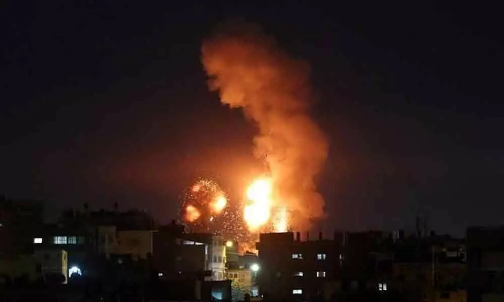 Israeli warplanes strike Hamas targets in Gaza
