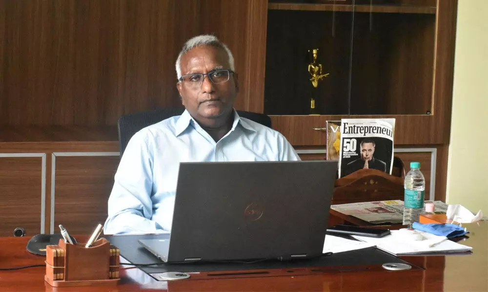 Dr GRC Reddy, Vice Chancellor, SR University