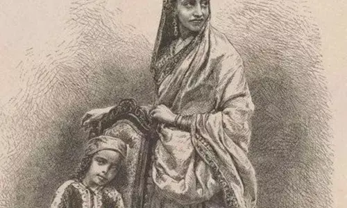A French family in India