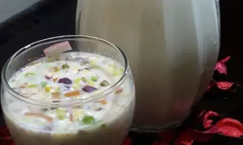 Smoky Milk Sharbat