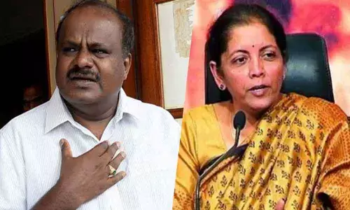 Kumaraswamy ridicules Nirmala’s comment on Corona is ‘act of god’ remark
