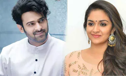 (Prabhas,Keerthy Suresh)