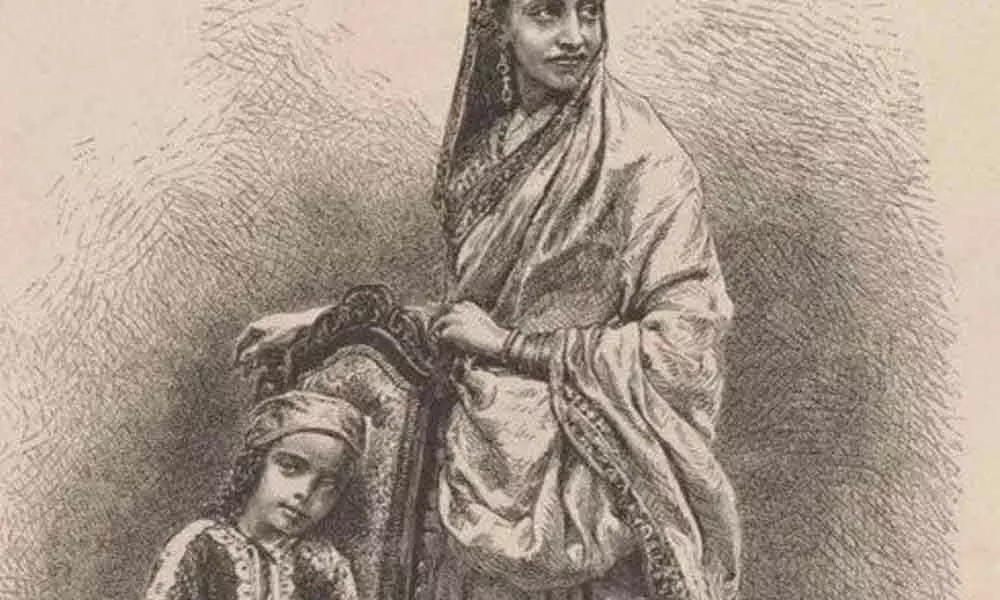 A French family in India