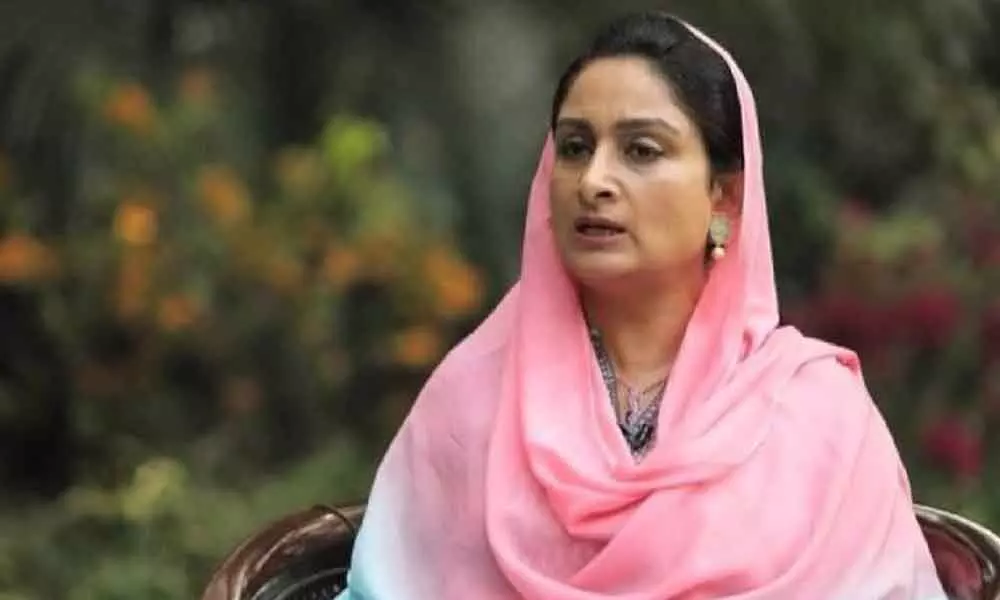 Union Food Processing Industries Minister Harsimrat Kaur Badal