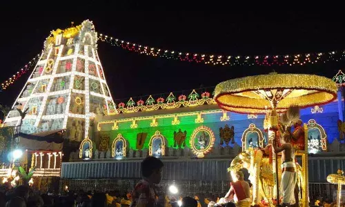 This time no devotees at Tirumala Brahmotsavams