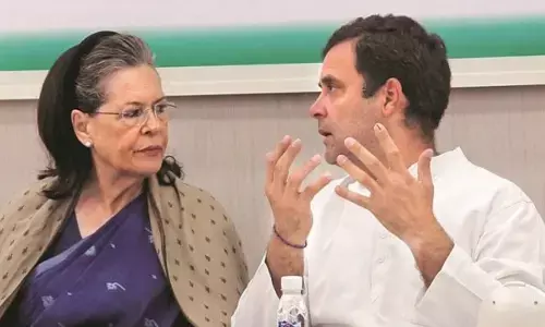 Sonia Gandhi and Rahul Gandhi