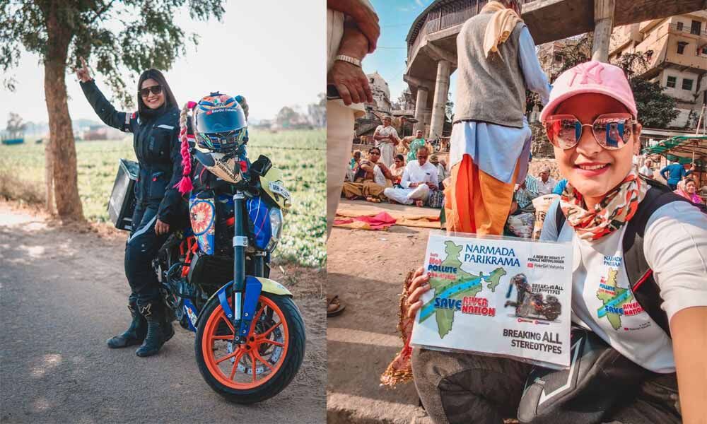 India's 1st Female Motovlogger Rides Across Odd Terrains