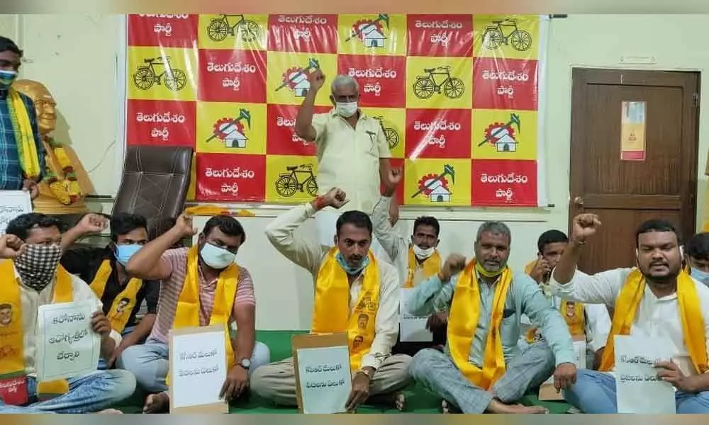 Include Covid under Arogyasri or we will lay siege to Assembly, warns TDP