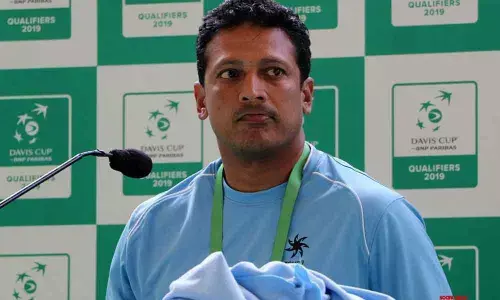 Indian Davis Cup captain Mahesh Bhupathi