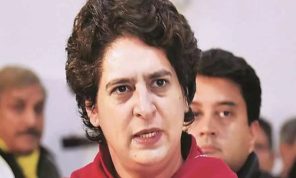 UP government should provide insurance cover to all journalists: Priyanka Gandhi