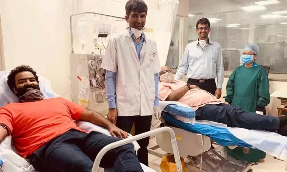 Tollywood Ace Music Director MM Keeravani And His Son Donate Plasma After Recovering From Covid-19