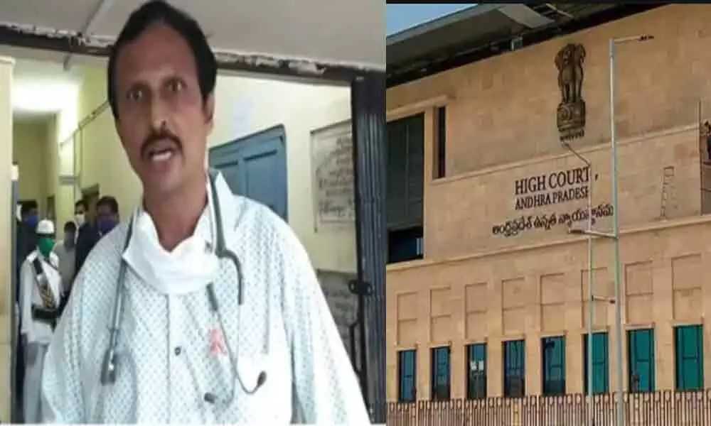 Andhra High Court gives two months time for investigation of Dr Sudhakars case