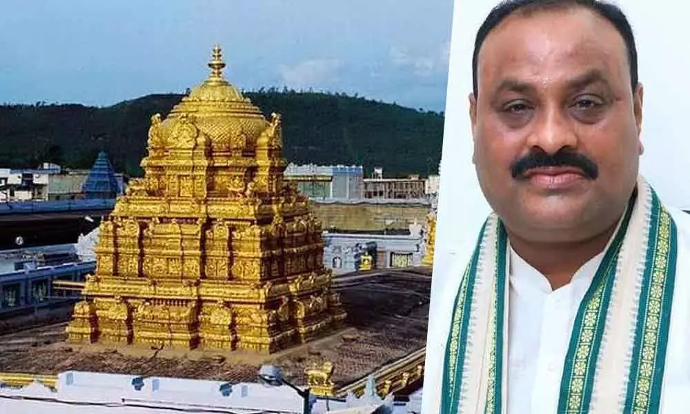 Senior TDP leader and deputy leader in the State Assembly K Atchannaidu reached Tirupati