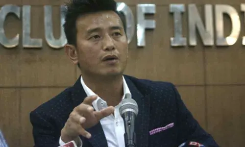 Former India captain and East Bengal great Bhaichung Bhutia
