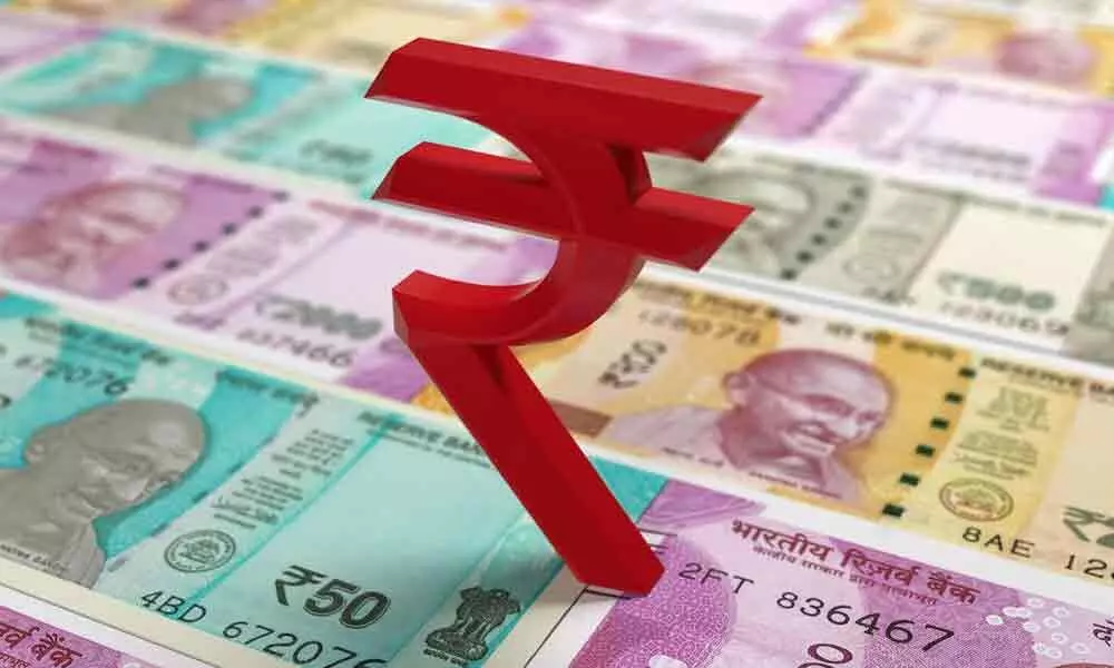 Rupee tumbles 44 paise to end at 73.47 against $