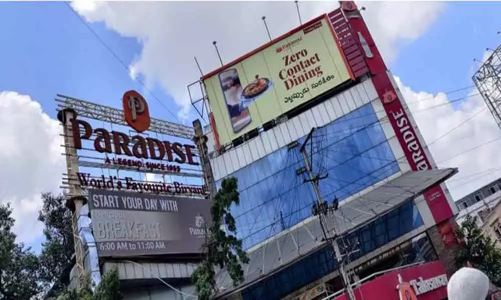 Hyderabad: GHMC fines Paradise food court of Rs 3 lakh for illegal advertisement