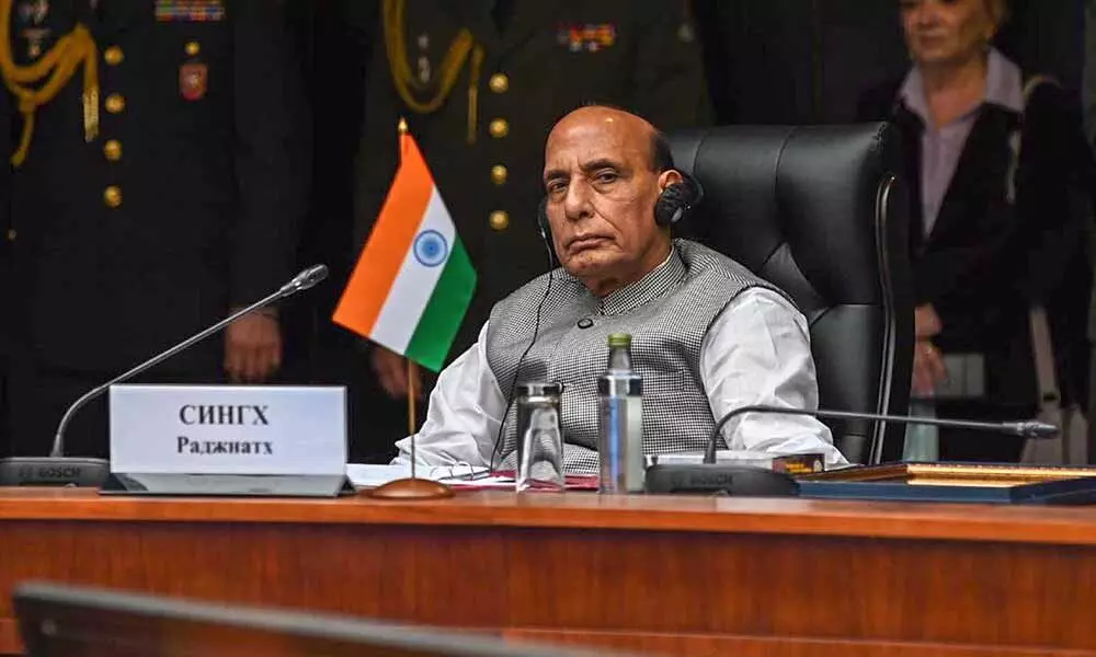 Trust, non-aggression & peaceful resolution of differences key for regional peace: Rajnath Singh