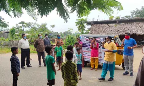 ITDA creates awareness on online classes in agency villages