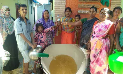 Polluted water supply infuriates people