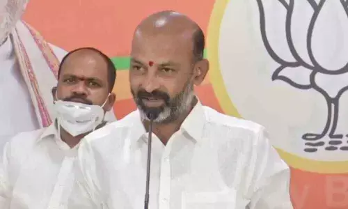 Telangana BJP chief Bandi Sanjay Kumar