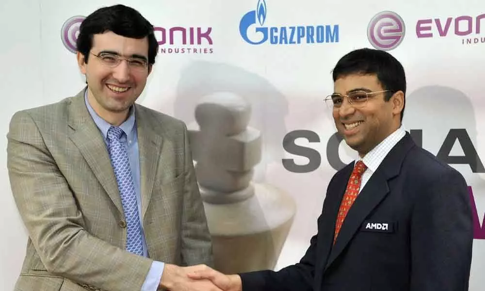 Even after 150 games, Kramnik & I  are exactly at same score, says Anand