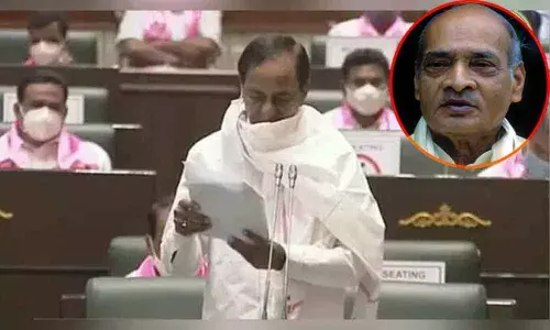 KCR moves resolution for Bharata Ratna to PV Narasimha Rao In assembly