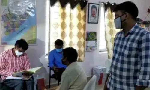 ACB sleuths conducted simultaneous raids at several govt. offices in Andhra Pradesh