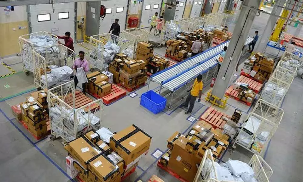 Amazon sort centre in Vizag