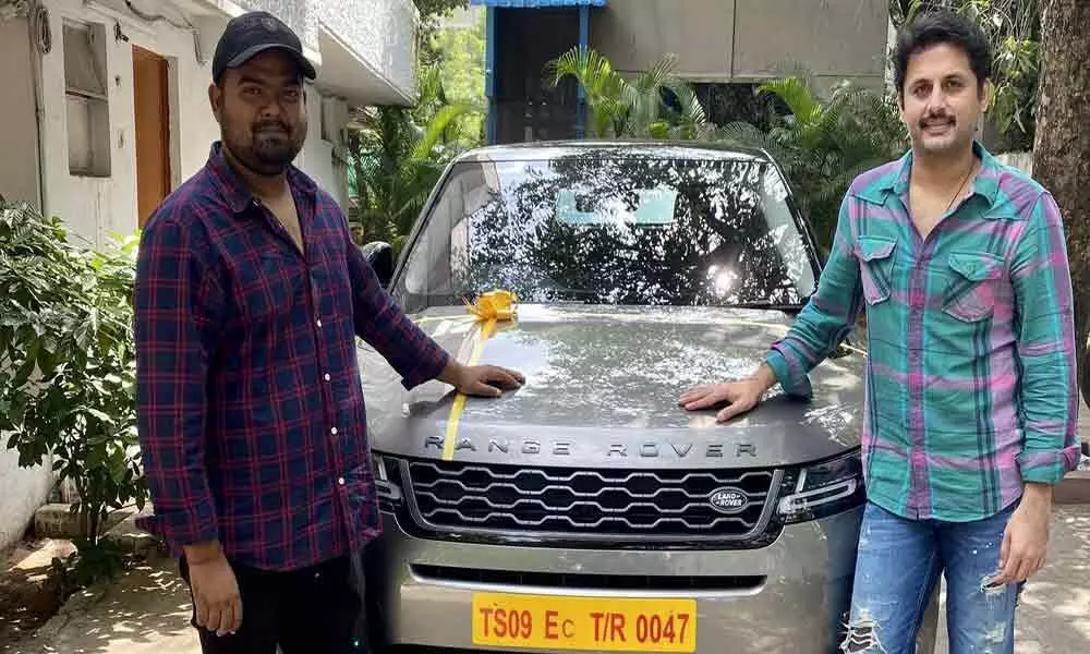 Bheeshma director gets Range Rover as a gift from Nithiin!
