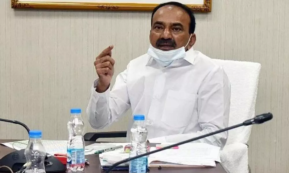 Health Minister Eatala Rajender