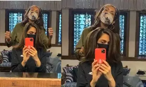 Bollywood Diva Deepika Padukone Flaunts Her New Hairstyle