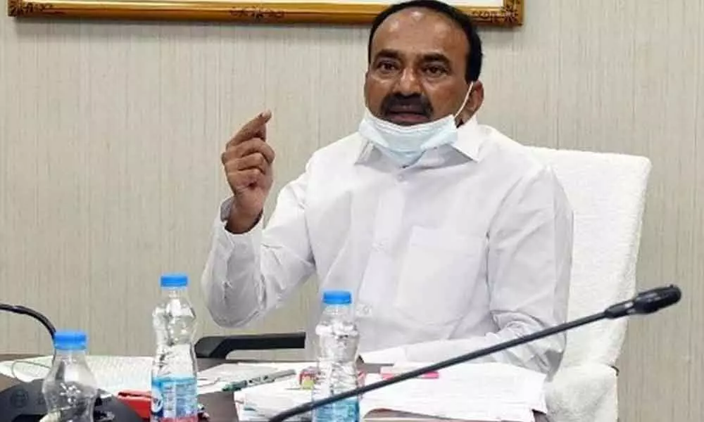 Health Minister Eatala Rajender