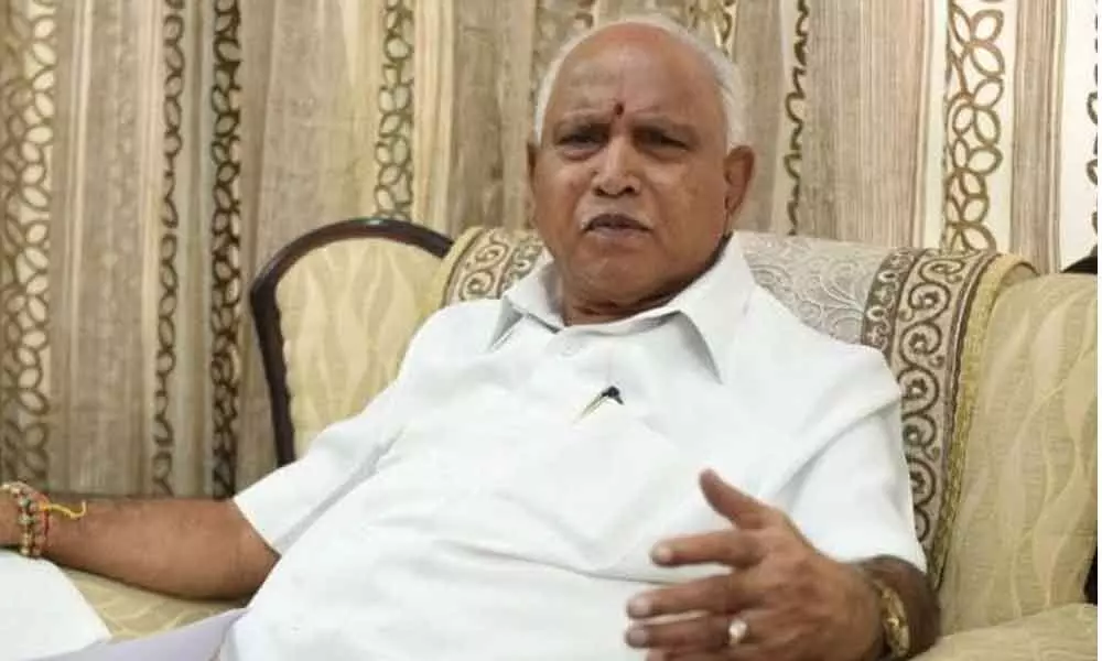 CM B S Yediyurappa blames previous governments over drug menace