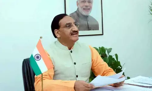 Pokhriyal heaps praises on Sangh affiliate for its Indic roots