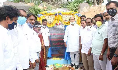 Five water tanks coming up under Mission Bhagiratha: Indrakaran Reddy