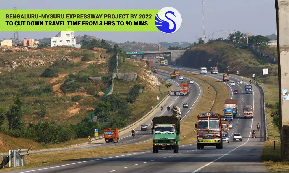 Bengaluru-Mysuru expressway project by 2022, to cut down travel time from 3 hrs to 90 mins