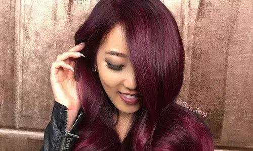 Salon style hair at home